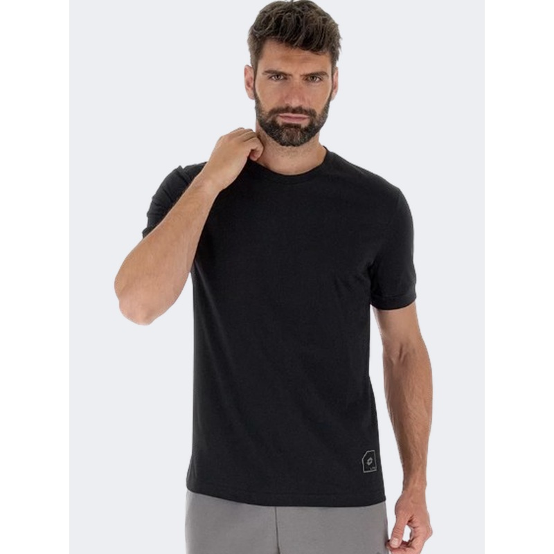 Lotto Lab Men Lifestyle T-Shirt Black