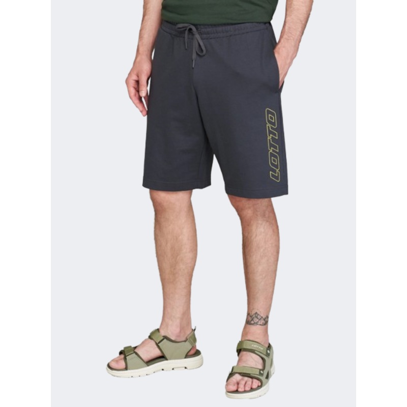 Lotto Logo Tre Men Lifestyle Short Ebony