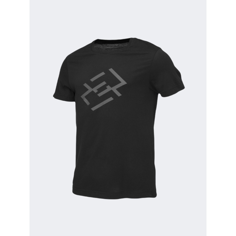 Lotto Smart You Men Lifestyle T-Shirt Black/Grey
