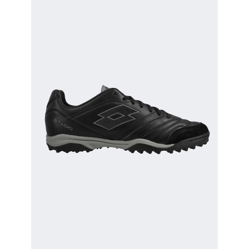 Lotto Stadio 300 Ii Men Turf Shoes Black/Grey