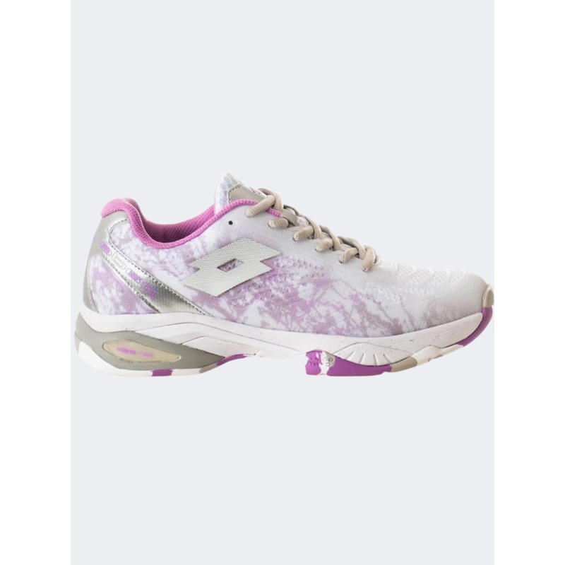 Lotto Superrapida 200 Iv Women Padel Shoes White/Silver