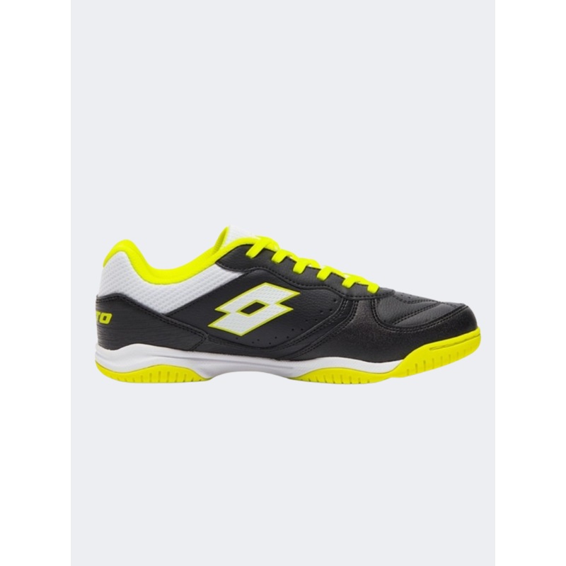 Lotto Tacto 300 Vii Men Indoor Shoes Black/Yellow/White