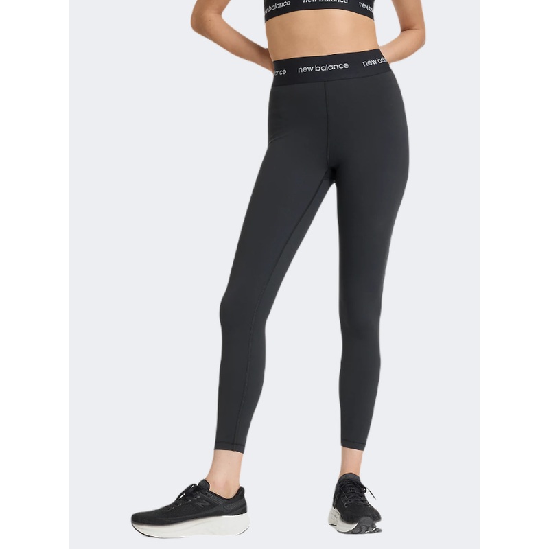 New Balance Nb Sleek High Rise 25 Inch Women Performance Tight Black