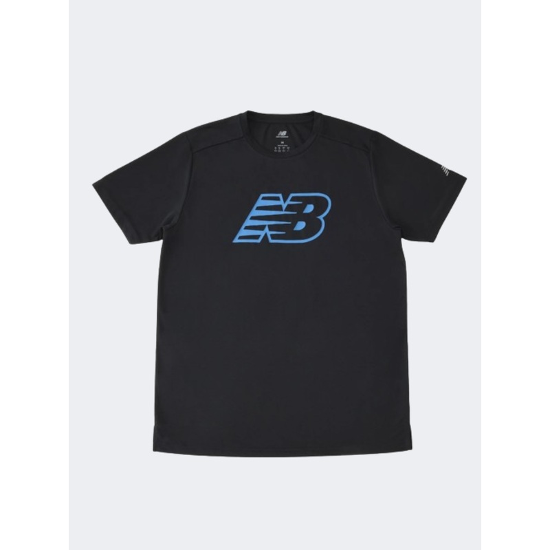New Balance Sport Essentials Men Performance T-Shirt Black Multi