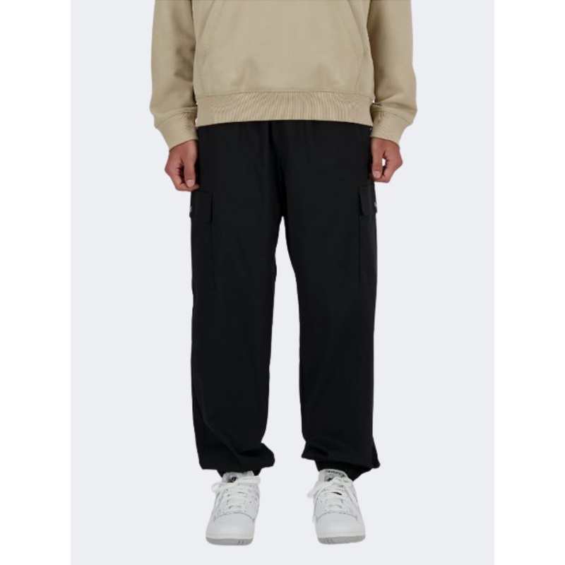 New Balance Twill Men Lifestyle Pant Black