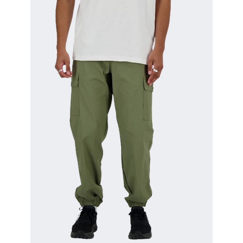 New Balance Twill Men Lifestyle Pant Dark Olivine