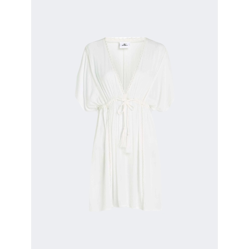 Oneill Essentials Women Beach Dress Snow White