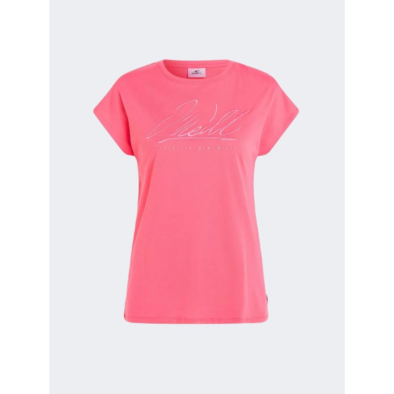 Oneill Essentials Women Beach T-Shirt Pink