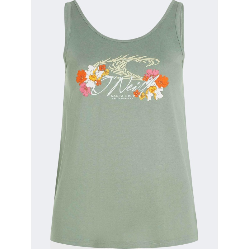 Oneill Luana Women Beach Tank Lily Pad