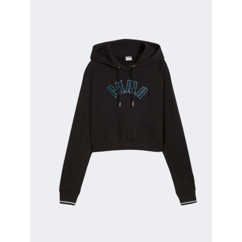 Puma Classics Play Paris Women Lifestyle Hoody Black