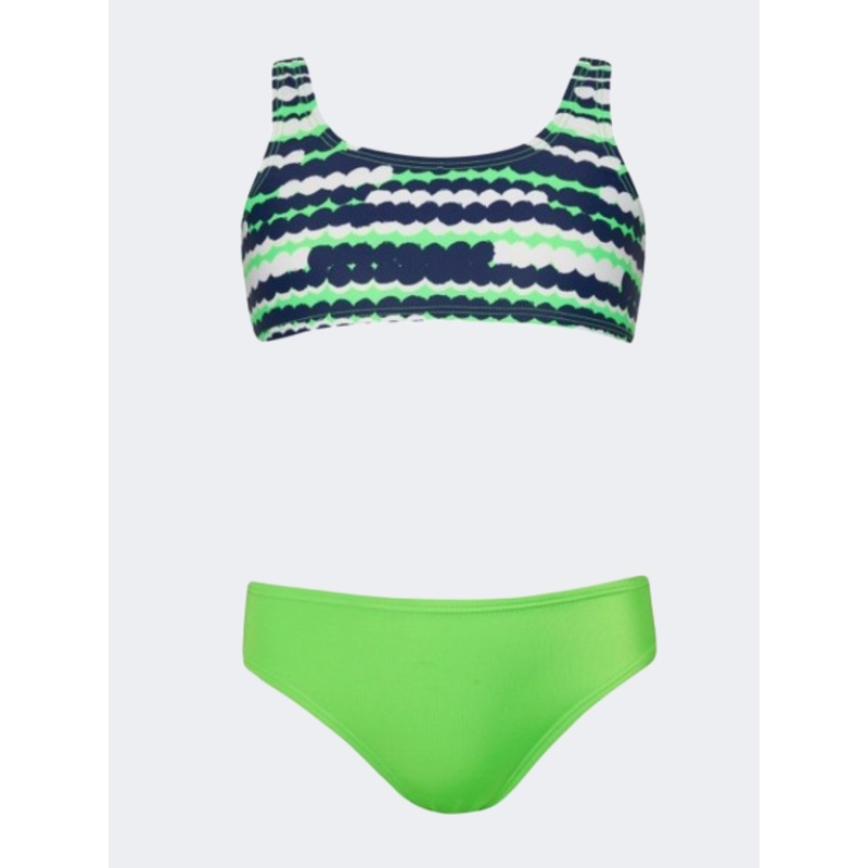 Blu 4U Circus Girls Beach Bikini Set Apple Green