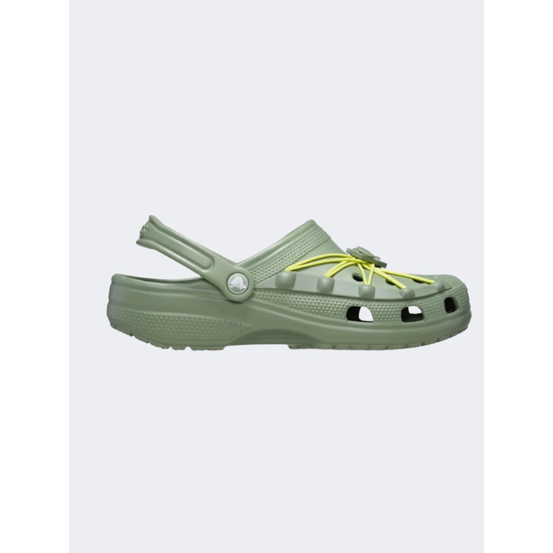 Crocs Classic Lockdown Clog Unisex Lifestyle Slippers Moss/Multicolor