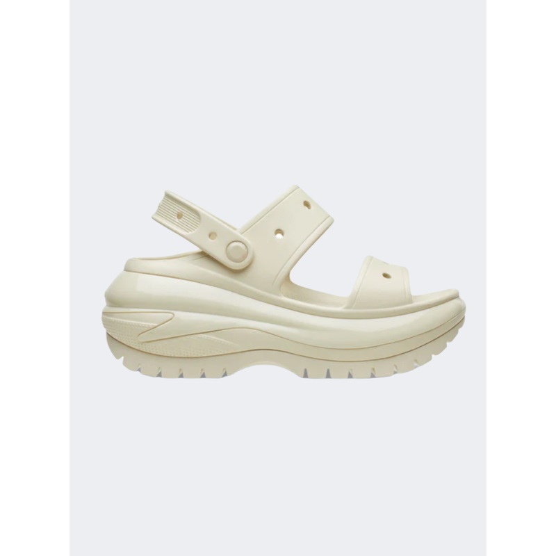 Crocs Mega Crush Unisex Lifestyle Sandals Bone