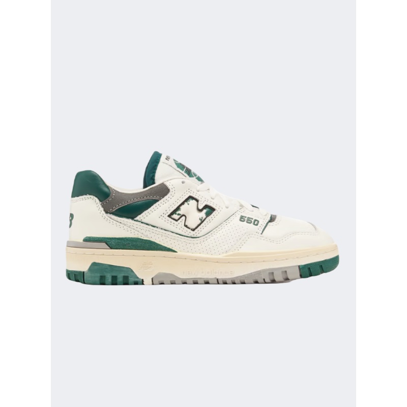 New Balance 550 Men Lifestyle Shoes Sea Salt/Green