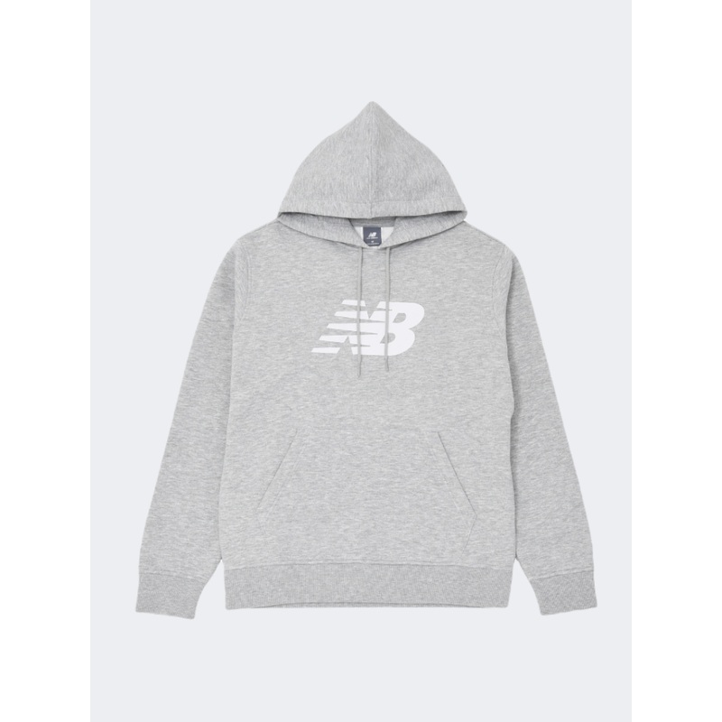 New Balance Essentials Core Fleece Men Lifestyle Hoody Athletic Grey