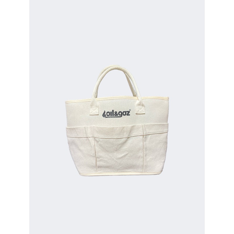 Oil And Gaz Stylish And Spacious Women Lifestyle Bag Beige