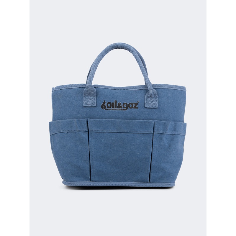 Oil And Gaz Stylish And Spacious Women Lifestyle Bag Blue