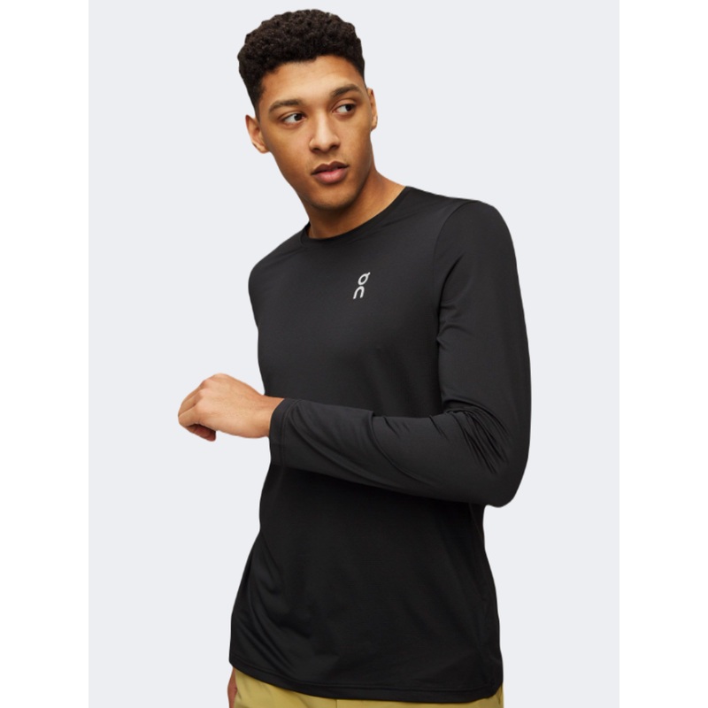 On Core Men Running Long Sleeve Black