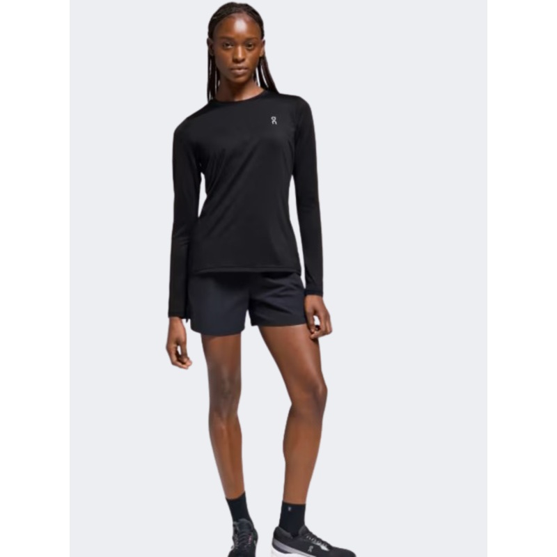 On Core Women Running Long Sleeve Black
