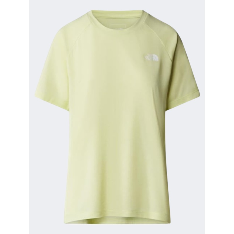 The North Face Foundation Women Hiking T-Shirt Astro Lime/Heather