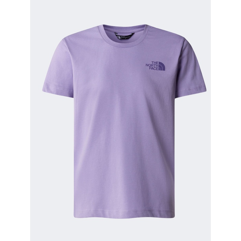 The North Face Relaxed Girls Lifestyle T-Shirt High Purple