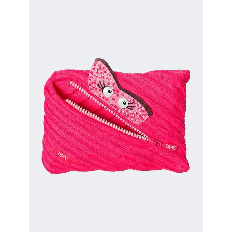 Zipit Talking Monstar Jumbo Pouch Back To School Pencil Case Dazzling Pink