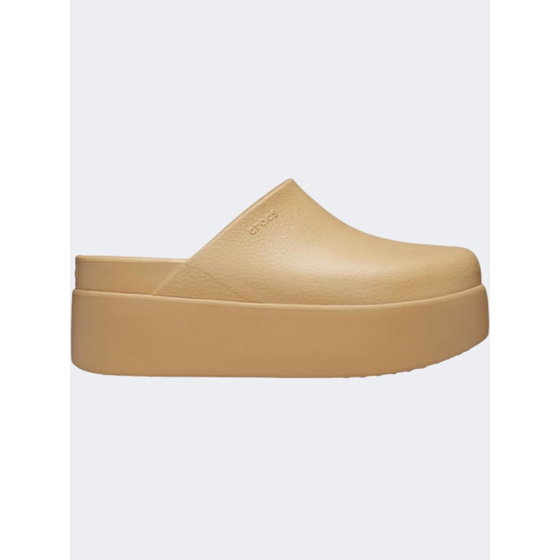 Crocs Dylan Platform Clog Women Lifestyle Slippers Wheat