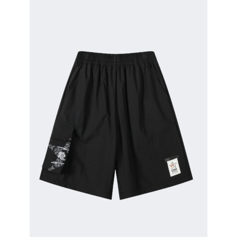Erke Kids-Boys Training Short Black