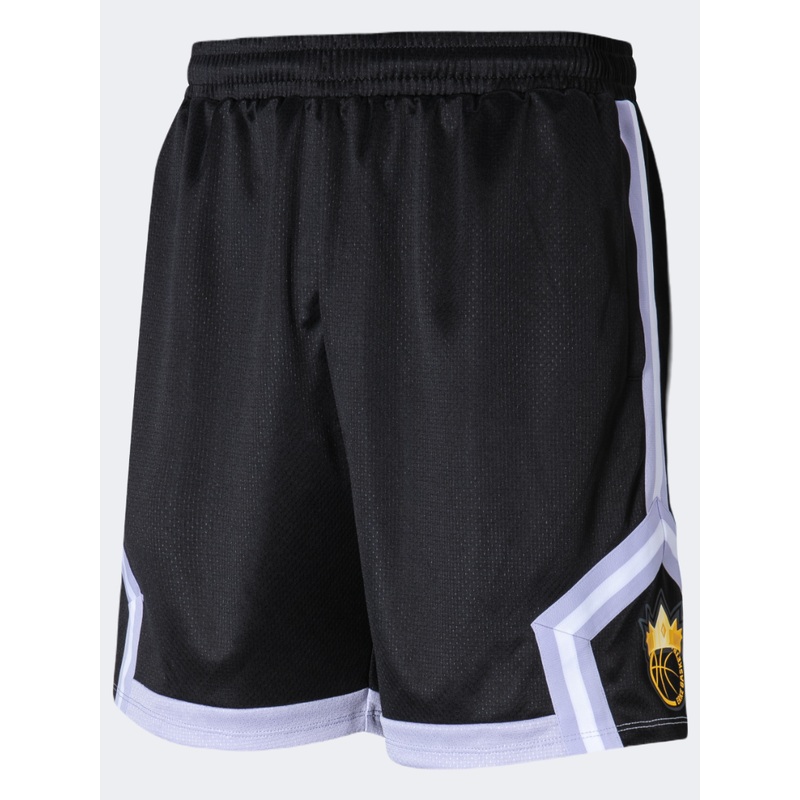 Erke Men Basketball Short Black/Violet/White