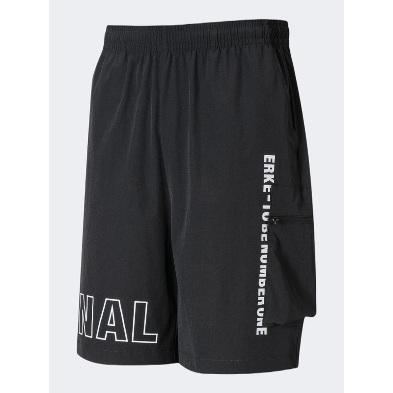 Erke Men Lifestyle Short Black/White