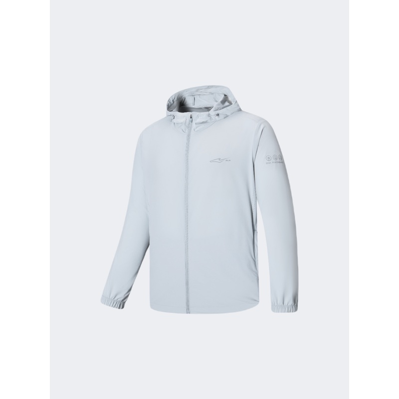 Erke Men Running Jacket Grey