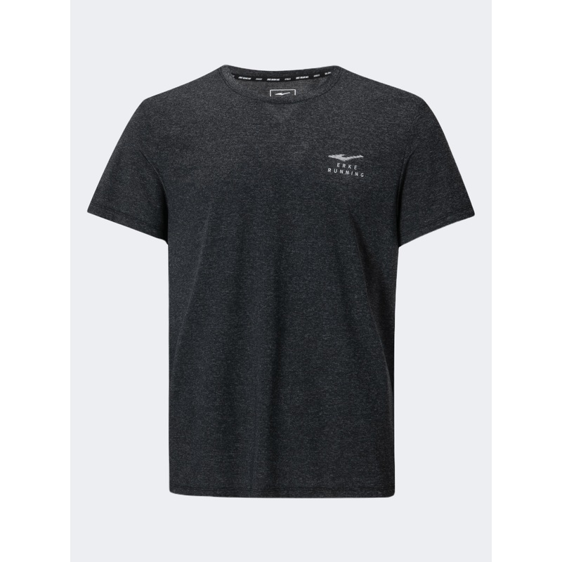 Erke Men Running T-Shirt Light Heather Grey