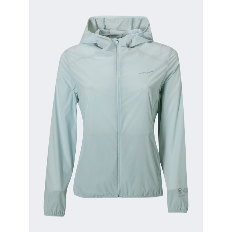 Erke Women Training Jacket Light Blue