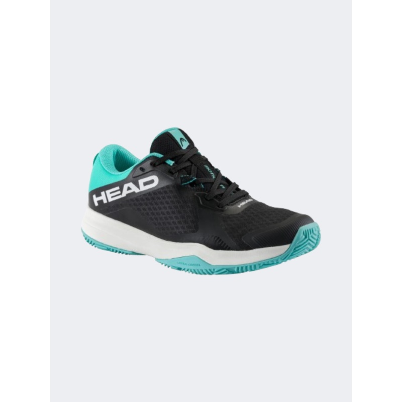 Head Motion Team Men Padel Shoes Black/Teal