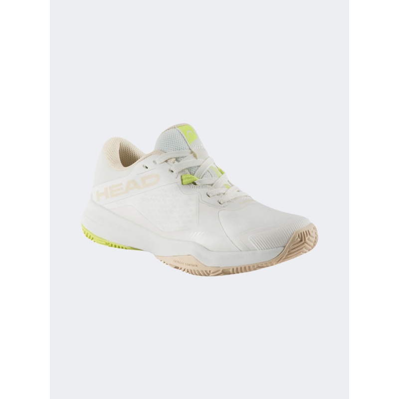 Head Motion Team Women Padel Shoes Beige/Yellow Mcli