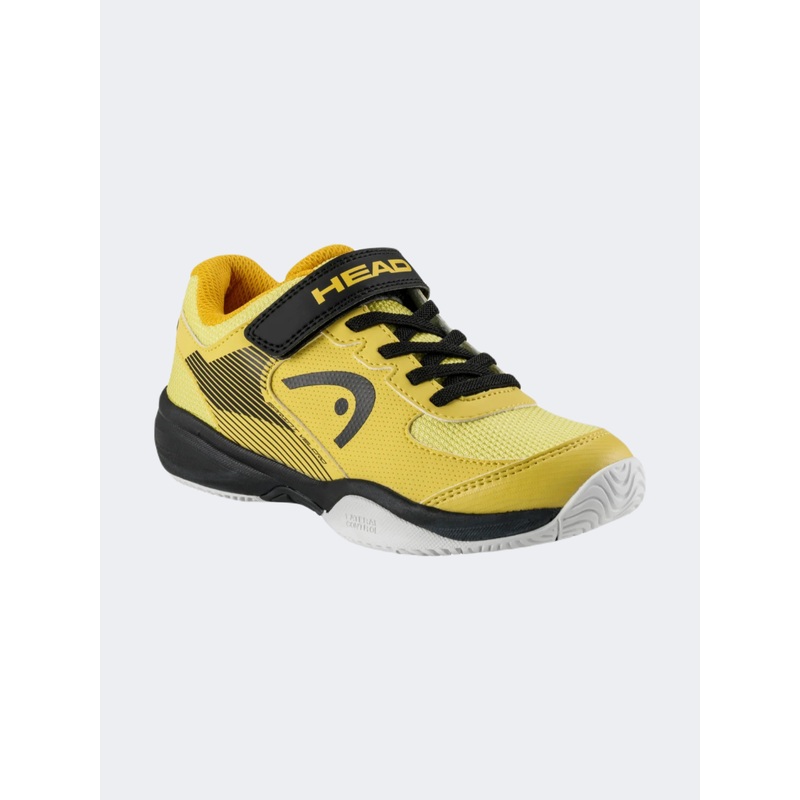 Head Sprint Velcro 3 Kids Tennis Shoes Yellow/Black Bnbk
