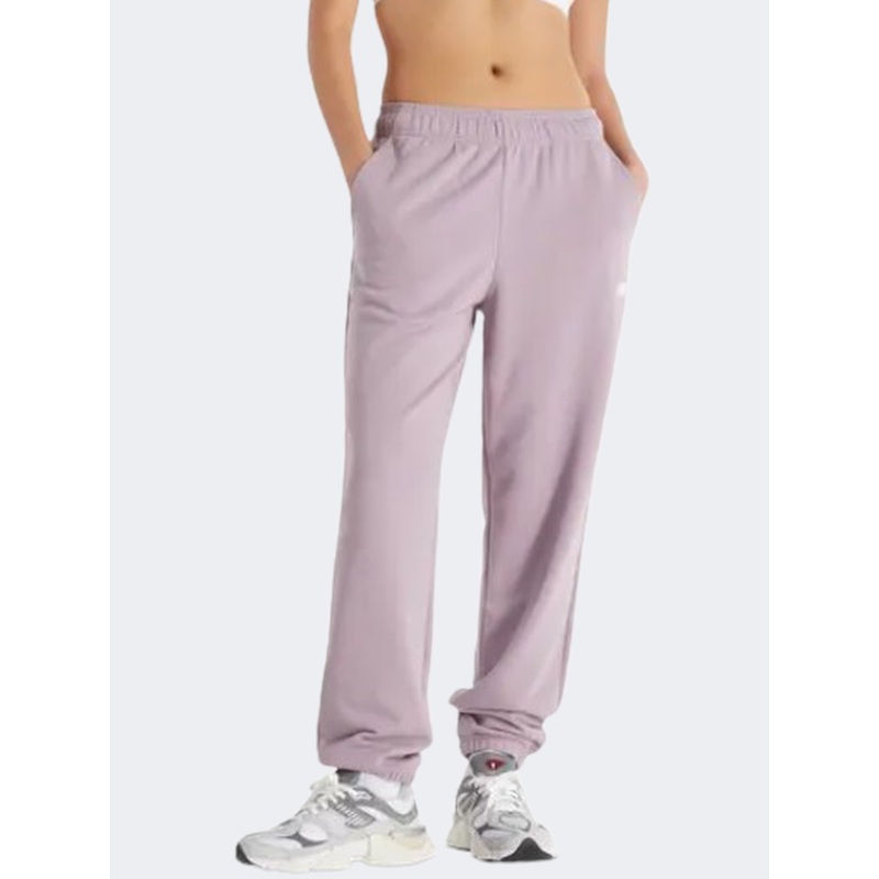New Balance Essentials French Terry Women Lifestyle Pant Ice Wine