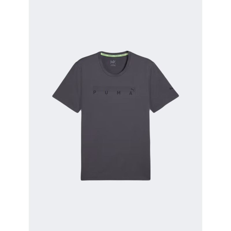 Puma Energy Cloudspun Graphic Men Training T-Shirt Galactic Grey