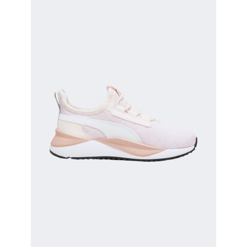 Puma Pacer Easy Street Ac Ps-Girls Running Shoes White/Pink