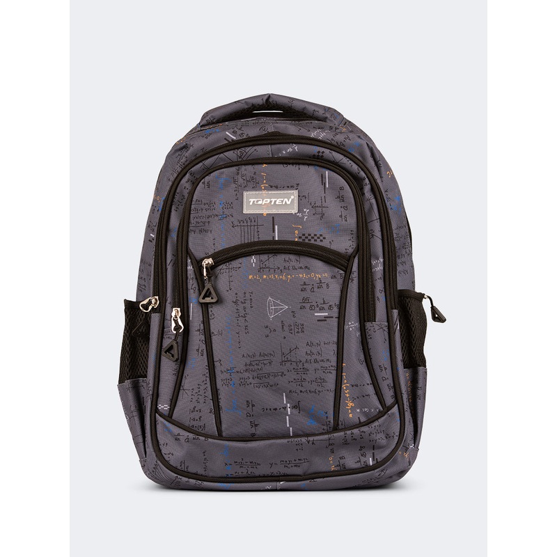 Topten Accessories The Ultimate Geometric School Backpack Unisex Back To School Bag Blue