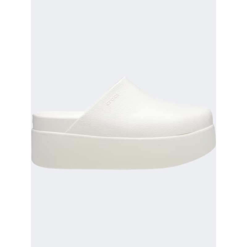 Crocs Dylan Platform Clog Women Lifestyle Slippers Chalk