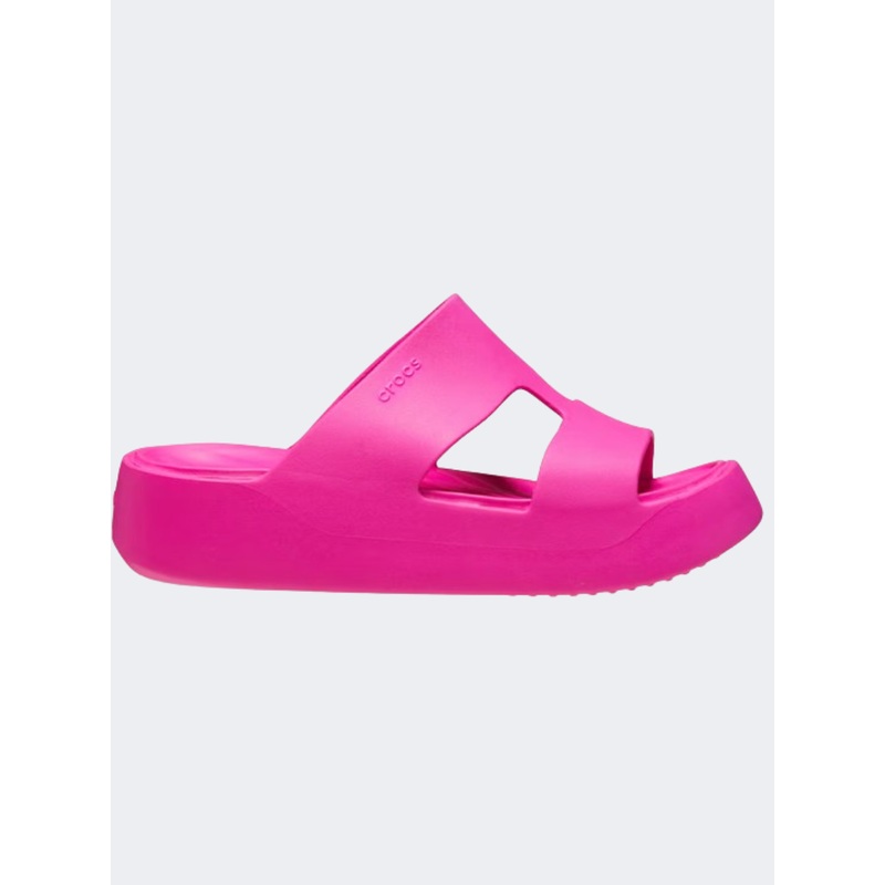 Crocs Getaway Platform H Strap Women Lifestyle Sandals Pink Crush