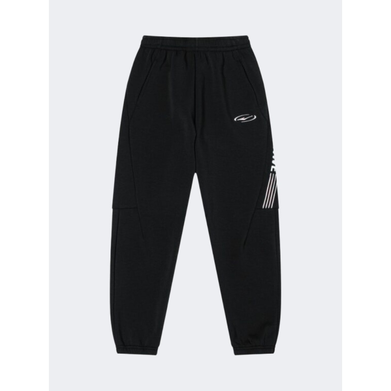 Erke Knitted Kids-Boys Training Pant Black