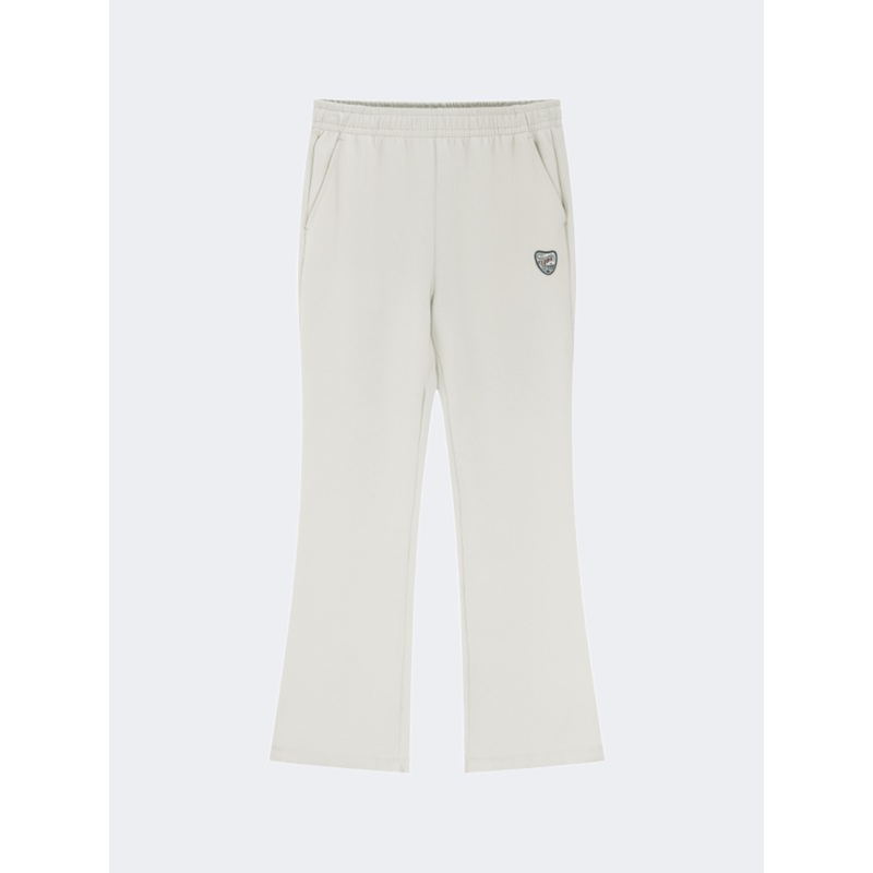 Erke Knitted Women Lifestyle Pant Glacier White
