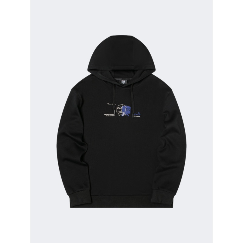 Erke Men Lifestyle Hoody Black
