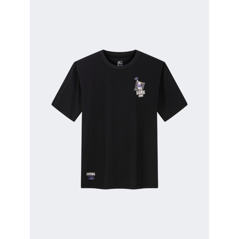 Erke Men Lifestyle T-Shirt Black