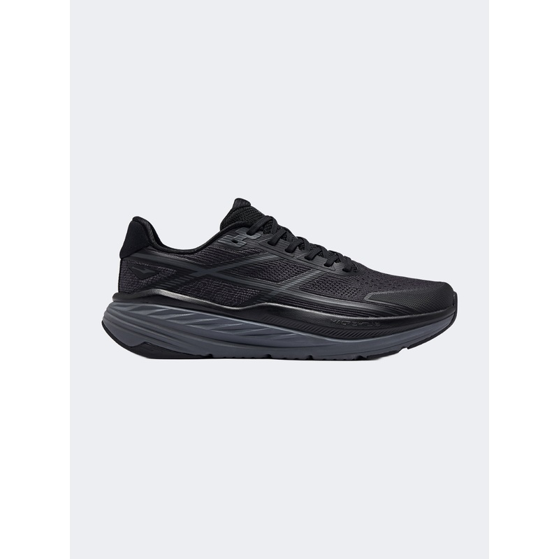 Erke Men Running Shoes Black/Charcoal