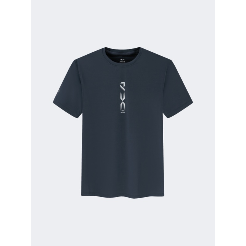 Erke Men Running T-Shirt Dark Foggy Blue