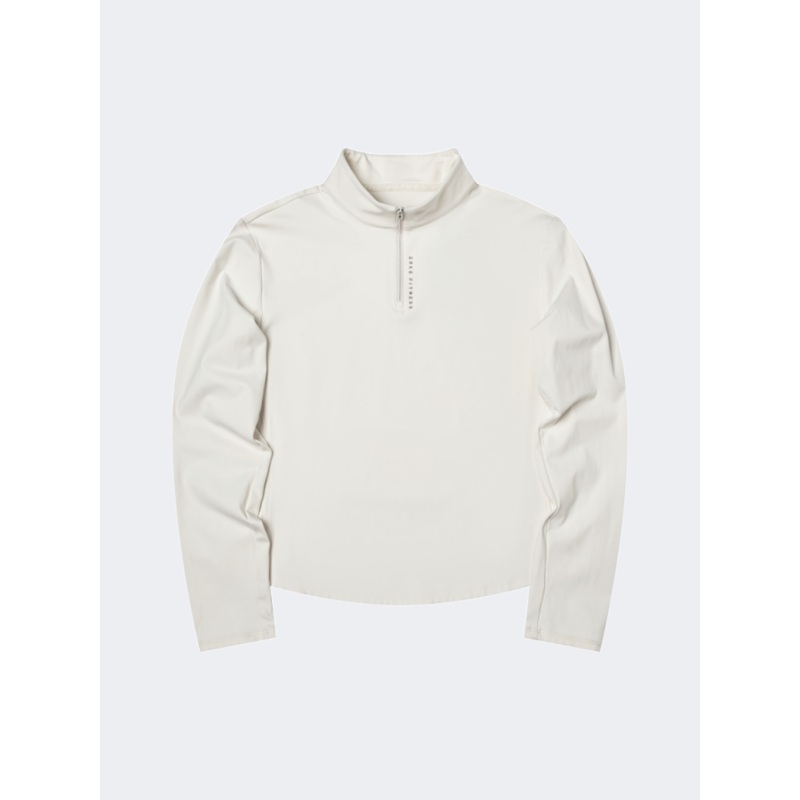 Erke Pullover Women Training Long Sleeve Glacier White