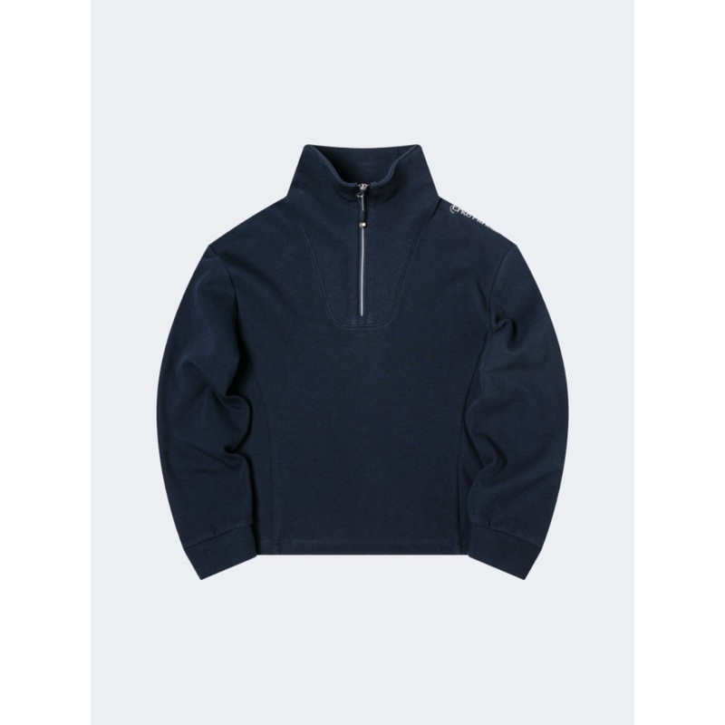 Erke Pullover Women Training Sweatshirt Dark Blue